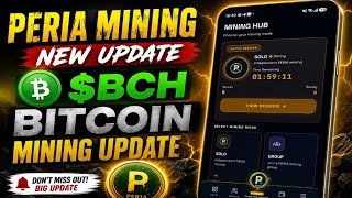 📌PERIA MINING APP●NEW UPDATE || BITCOIN $BCH MINING START🤯P2P AVAILABLE screenshot 4