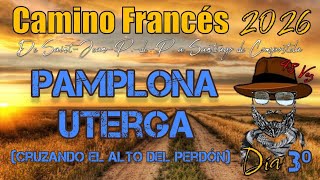 Camino Francés Día 3⁰: De Pamplona a Uterga cruzando el Alto del Perdón (emoción y vistas únicas)