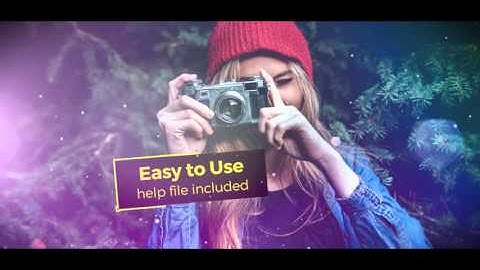 Simple Parallax Slideshow   AE Template