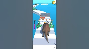 Dino Run Level 27 Gameplay Walkthrough for Android And iOS #dinogamer #dinosaur