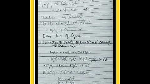 Statistics Handwritten notes|Book#3 Design & Analysis of Experiments #BS_Statistics #MSC_Statistics