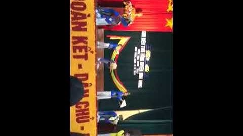 Trường THCS Thúc Kháng tiết mục dự thi giai điệu tuổi hồng năm học 2016-2017