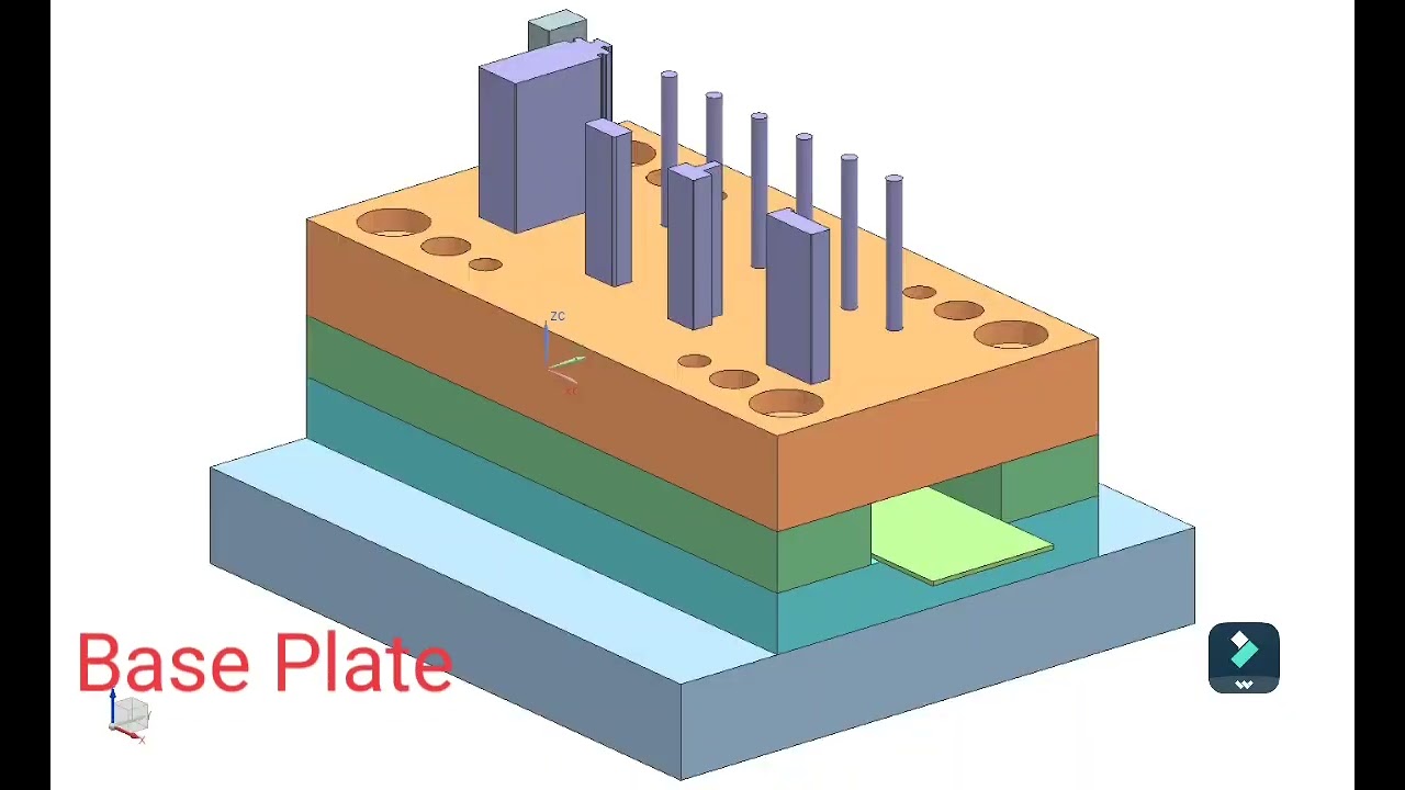 Sheet metal progressive tool