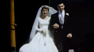 You Won't Believe This 1962 Wedding Video Is REAL! | Timeless Love Captured in 8K