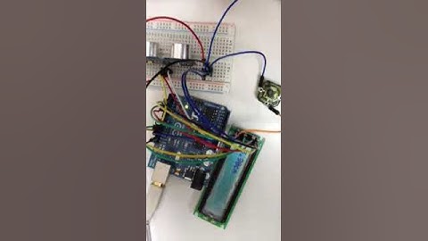 超音波センサーで距離測定