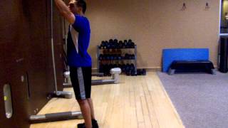 Kinesis Rear Lunge and Row