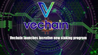 Vechain(VET) launches  Lucrative new staking program