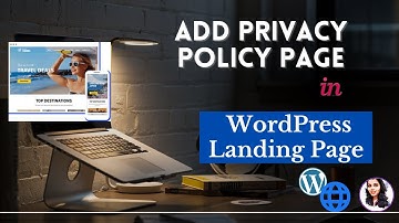 How to add Privacy Policy in WordPress Landing Page 2023 | Create privacy policy