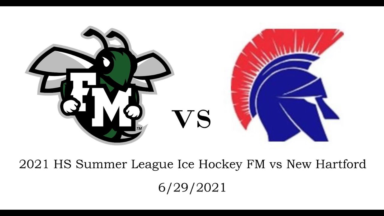 2021 HS Summer League Ice Hockey FayettevilleManlius vs New Hartford 6
