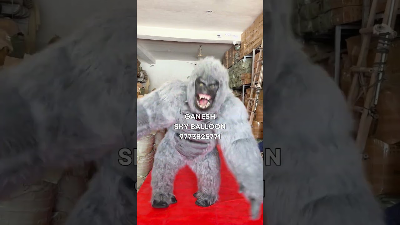 Gorilla Mascot Costume for Events | Best price available