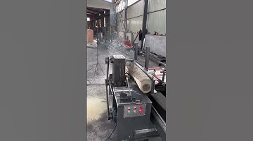 log sliding table saw #log panel saw #pallet processing