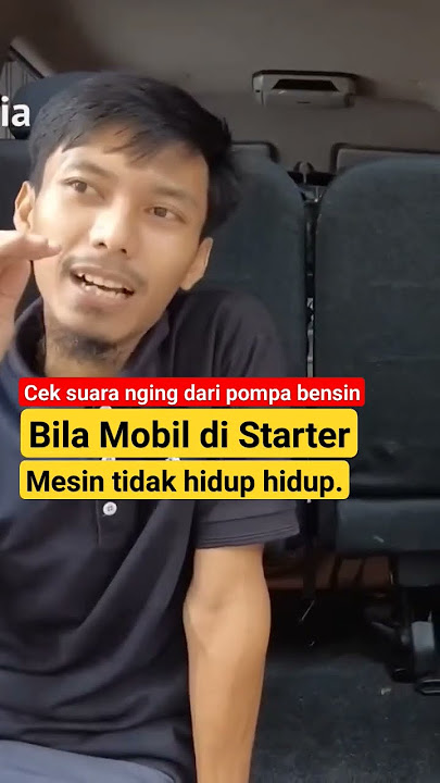 Cara cek Mobil di starter tapi tidak hidup hidup