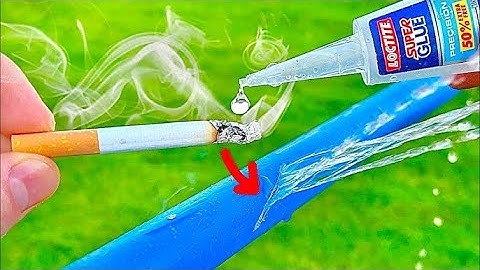 The super glue idea that not many people know about.