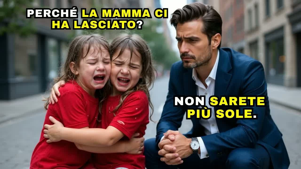 MAMMA CI HA LASCIATO PER STRADA… ‘NON MANGIAMO DA GIORNI’ — E IL MILIONARIO PIANSE NEL SENTIRLO