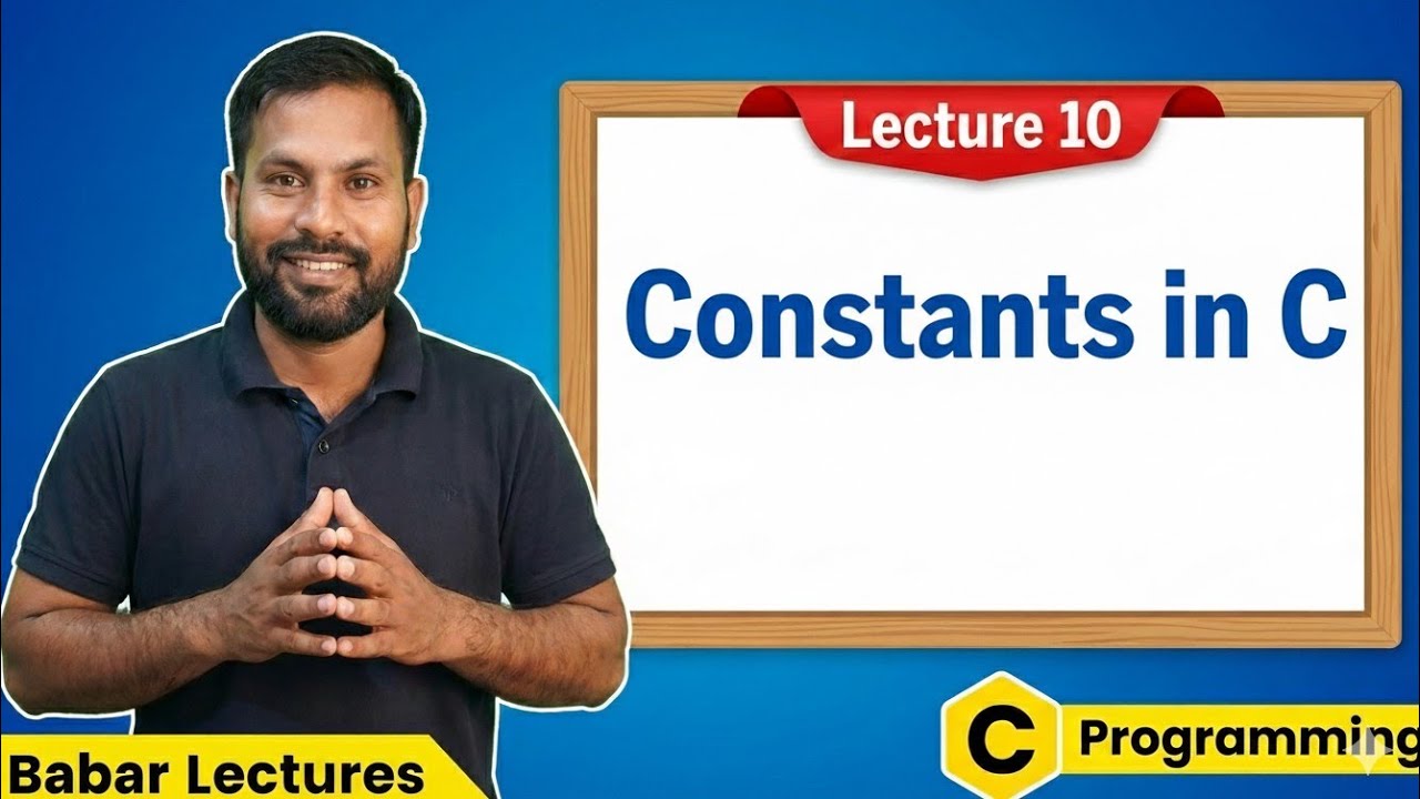 Constants in C Language | Types of Constants Explained with Examples
