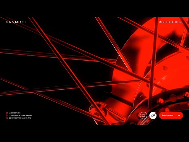 vanmoof ties carlier