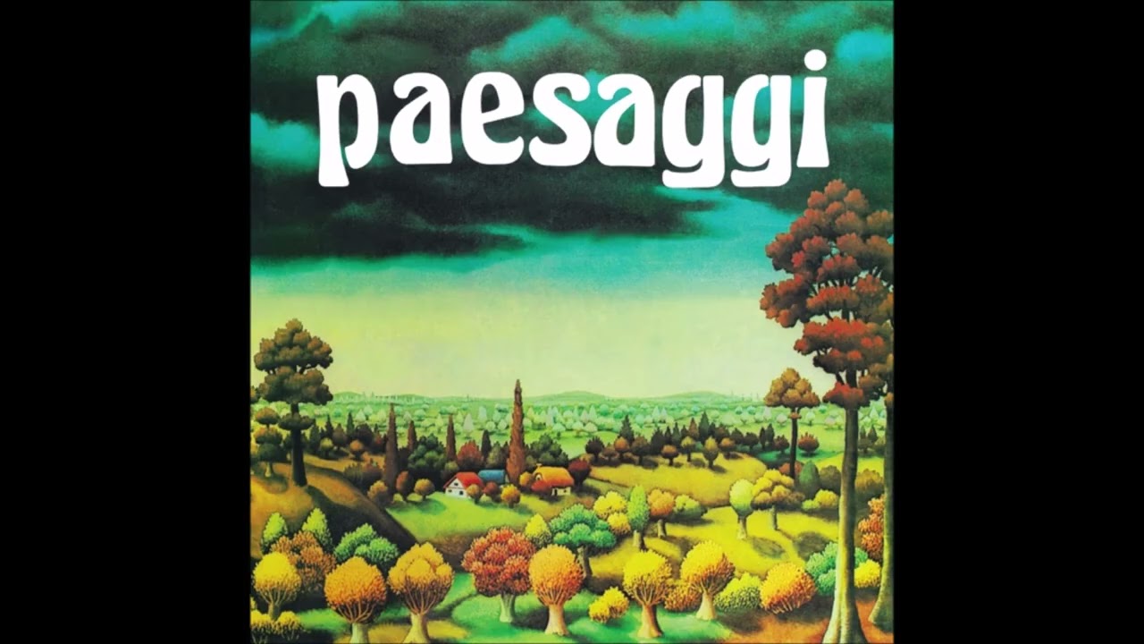 洋楽 PAESAGGI SUONANO I MARK A4 Suonano I Mark 4 – Paesaggi – Vinyl (1971 Album Cover, LP, Limited
