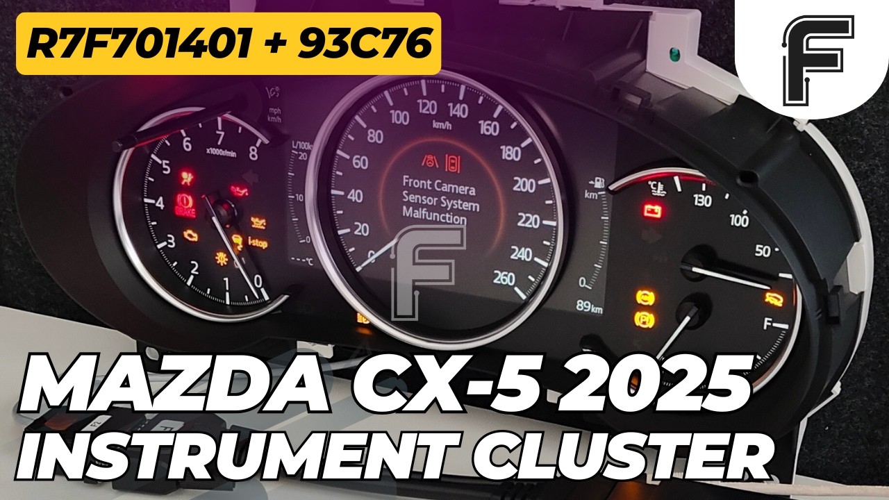 2025 Mazda CX-5 Instrument Cluster Odometer Programming