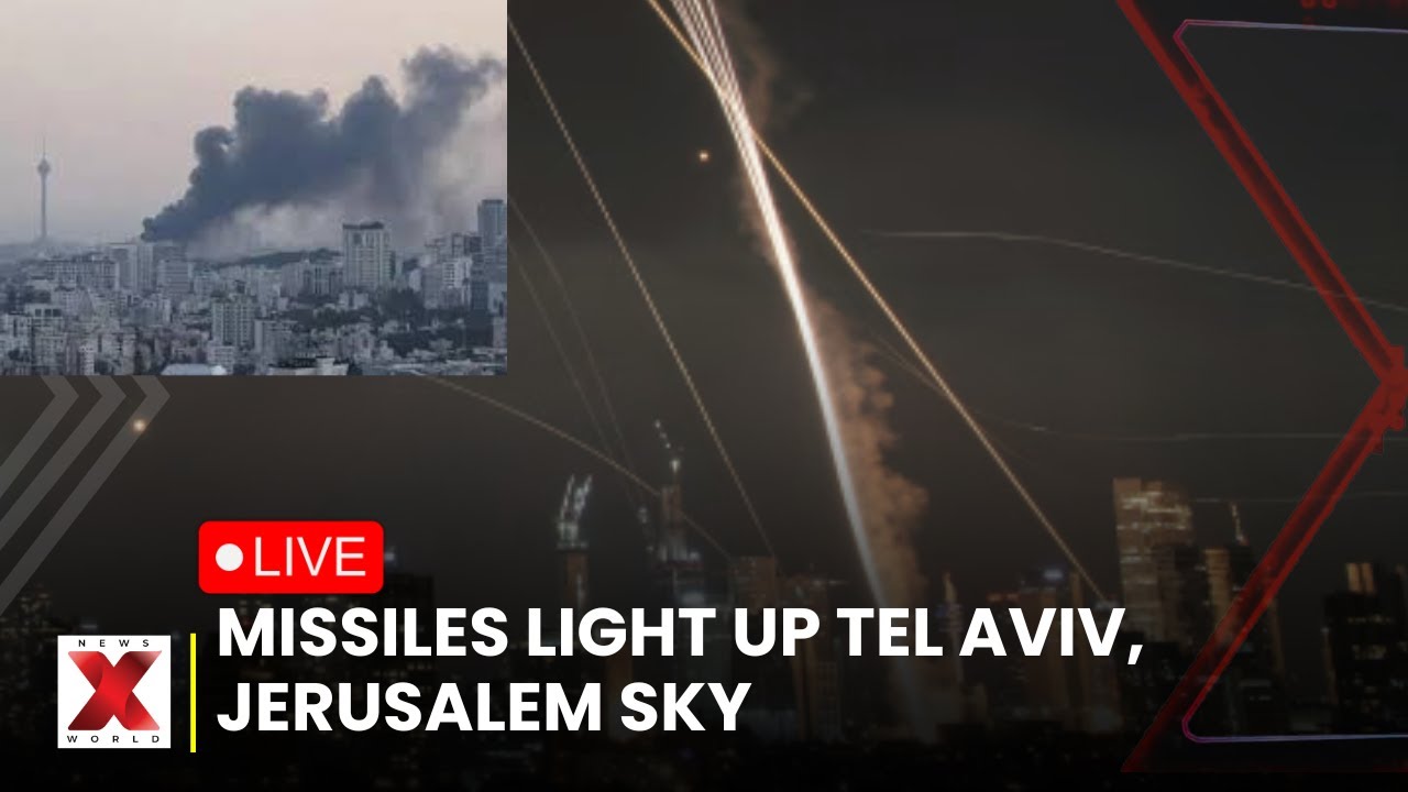 Tel Aviv Attack LIVE: Iran Launches Missile Targeting Tel Aviv ...