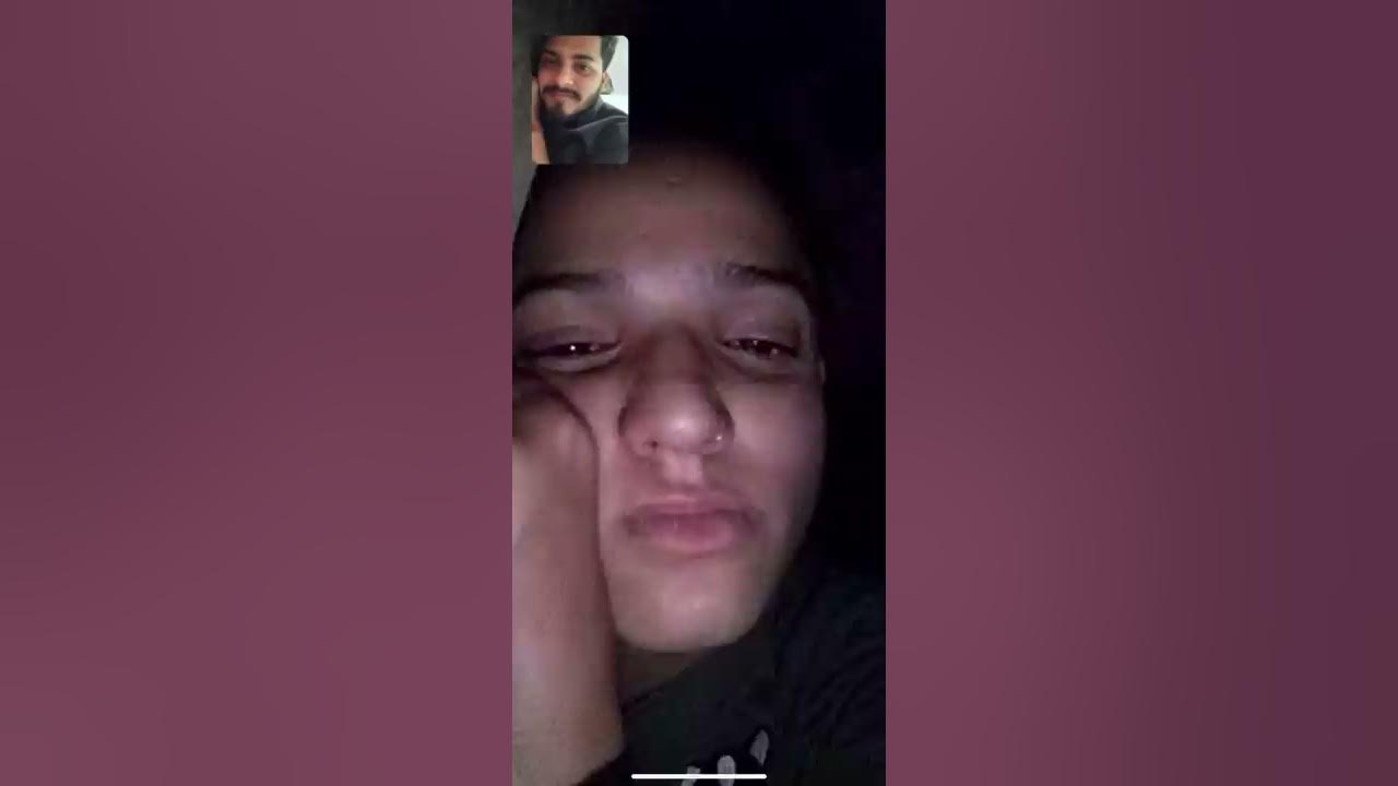 Late night video call