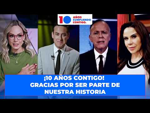 10 años de Imagen Televisión, una historia que seguimos construyendo contigo