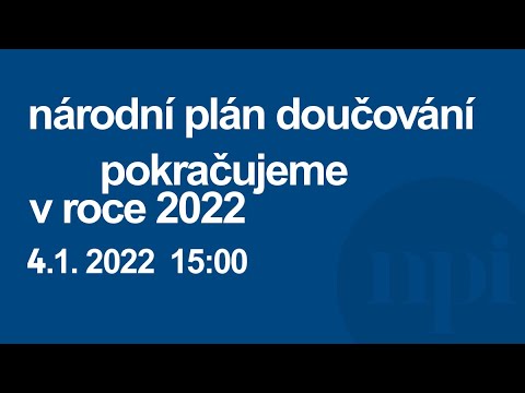 Národní plán doučování