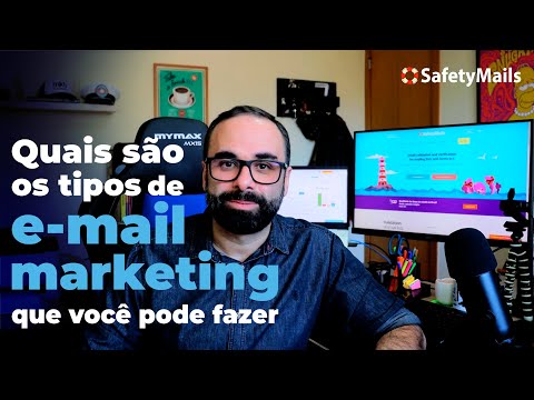 Vídeo: Quais são os 4 tipos de e-mail de marketing?