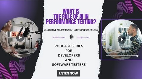 What is the Role of AI in Performance Testing?