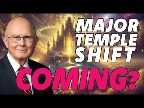 President Nelson's Final Words to Elder Oaks? (No NEW Temples, MAJOR Changes Coming?)