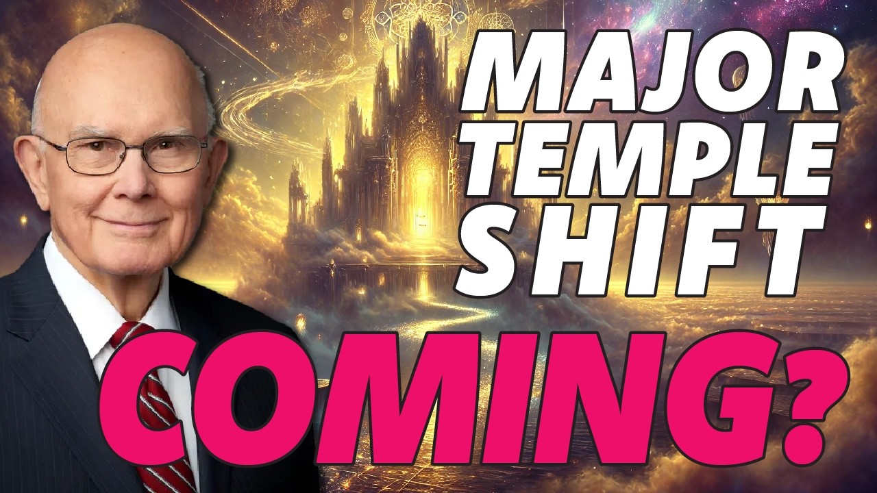 President Nelson's Final Words to Elder Oaks? (No NEW Temples, MAJOR Changes Coming?)