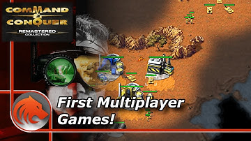 My First 1v1 Multiplayer Games in Command & Conquer: REMASTERED!