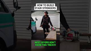 How To Build Stair Stringers | Easy Framing Guide for Beginners 🔨