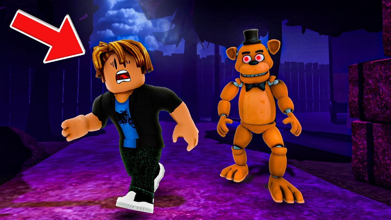 TROLLING Lobbies On A NOOB Account On Roblox Five Nights Hunted!