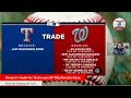 Rangers Trade for Nationals MacKenzie Gore and What Will Yankees do Next? On The JG Show