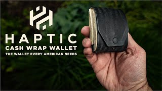 The Cash Wrap Wallet Every American Needs | Haptic Wallets Made in USA screenshot 1