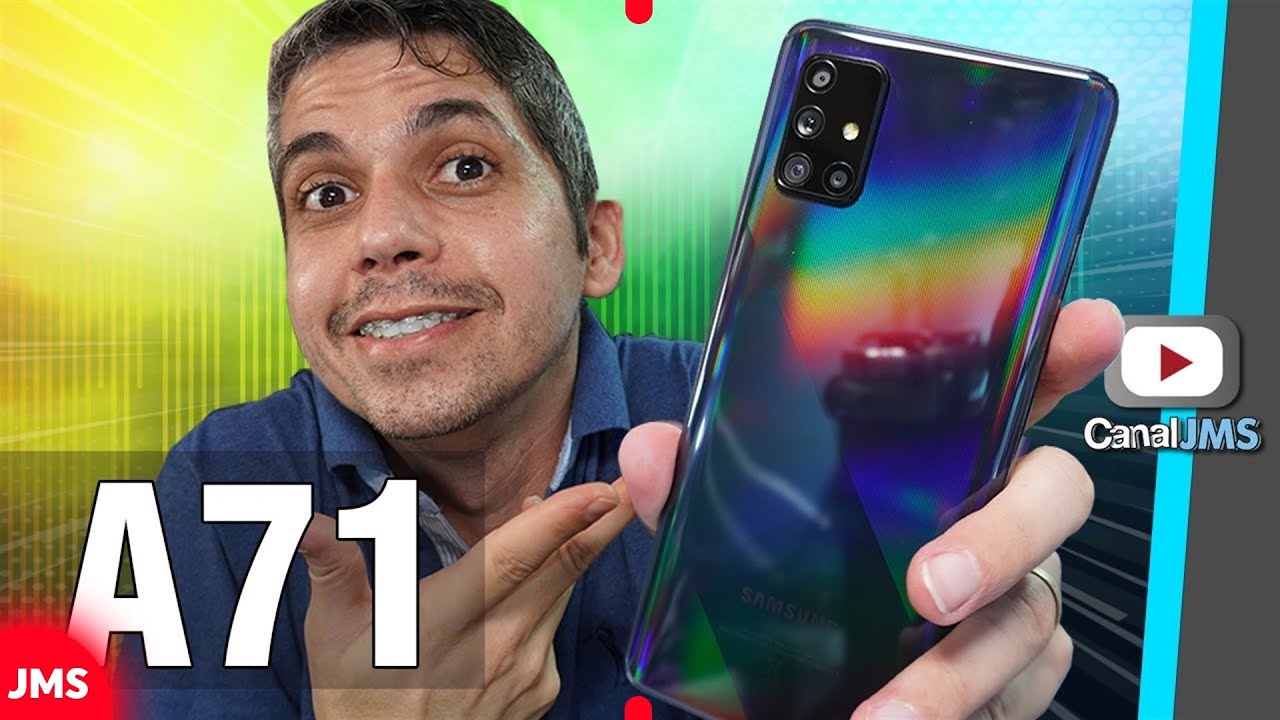 Galaxy A71 sem duvidas o melhor Celular Intermediário da Samsung - YouTube
