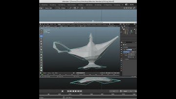 Magical Lamp(Chirag) 🛋️ Blender 3D | 3d Speed Work .