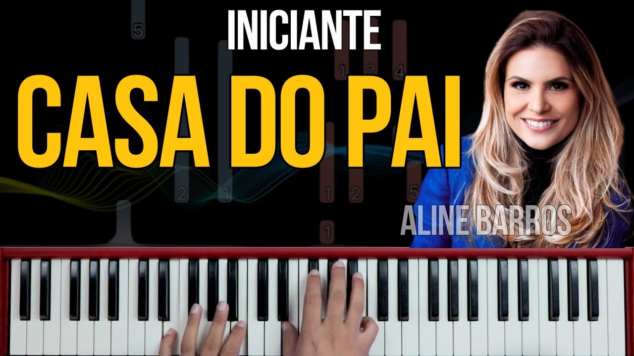 Aprenda CASA DO PAI no TECLADO em 4 MINUTOS!
