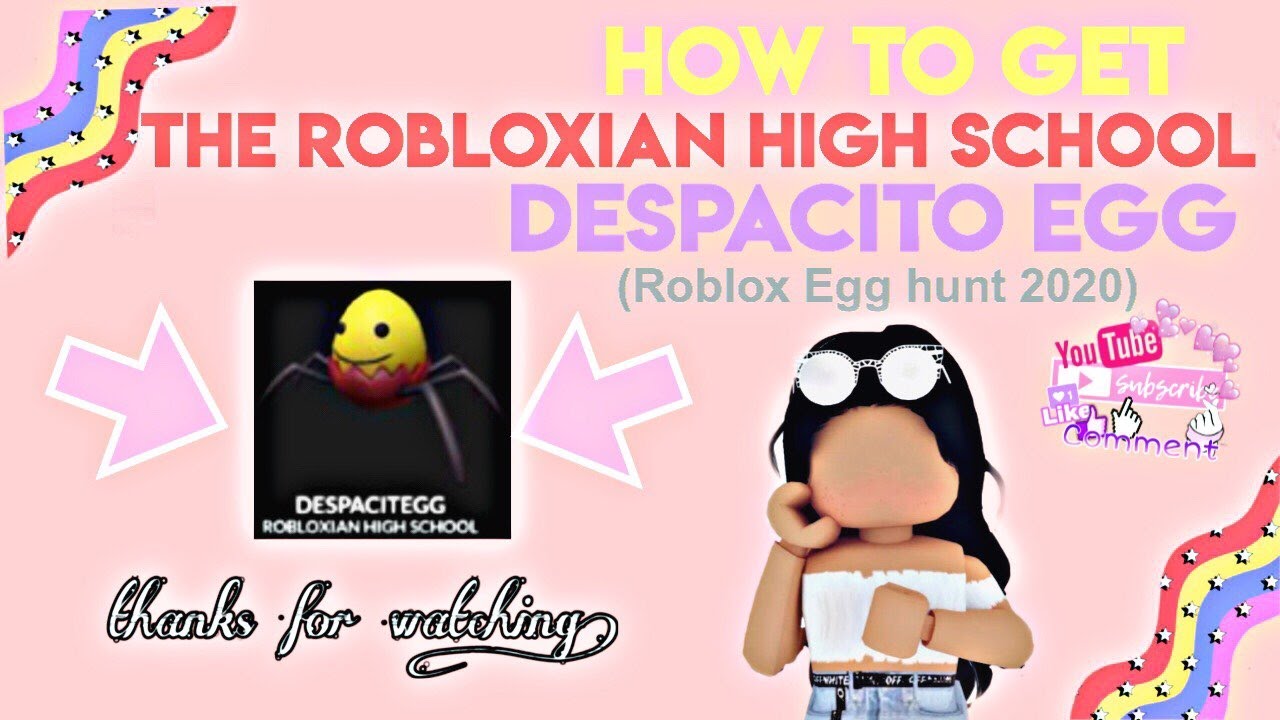 Today I will be showing you how to get the despacitegg in Robloxian High Sc...