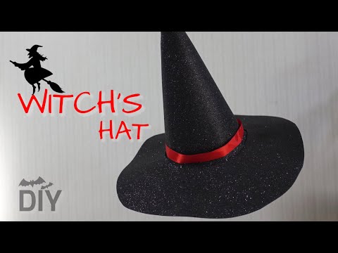 วีดีโอ: วิธีทำหมวกแม่มด (มีรูปภาพ)