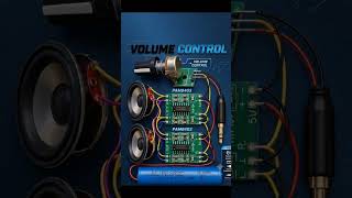 Dual PAM8403 Stereo Amplifier Setup#technology #automobile #PAM8403