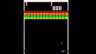 Breakout - (1976) - Arcade - gameplay HD screenshot 1