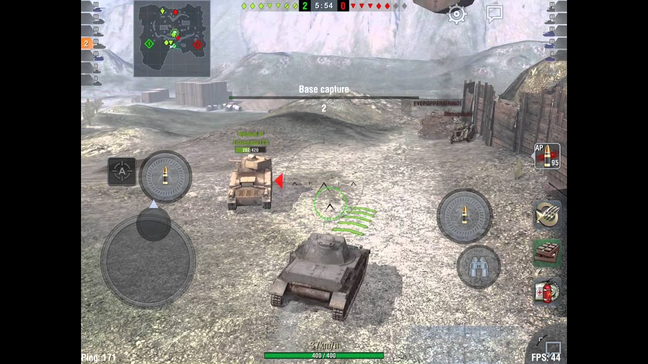 gaming logo PZ IV A 2 Kills Rank 3 - World of Tanks Blitz