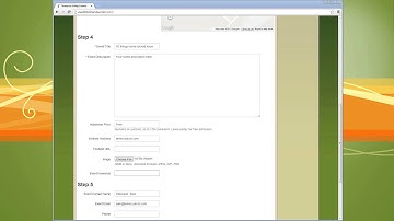 Temecula Events Calendar - Submitting an Event Tutorial