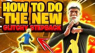 HOW TO DO THE *NEW* GLITCHY STEPBACK IN NBA 2K21! BEST DRIBBLE MOVES ON NBA 2K21!