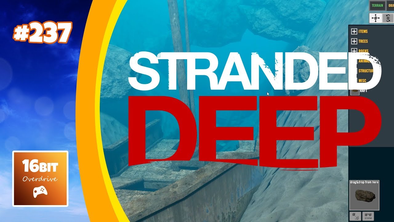 Stranded Deep: Map Editor - Hidden Wrecks #237 - YouTube