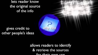 Documenting Sources