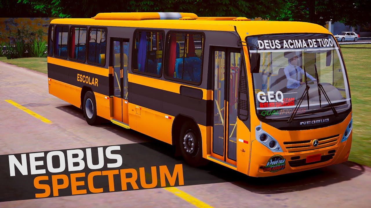 Ônibus Neobus Spectrum City MB OF-1722M Qualificado - Proton Bus Mods