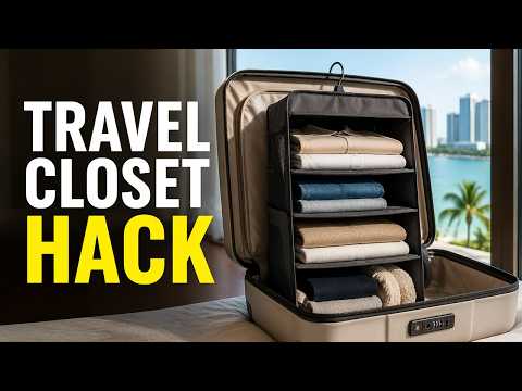 This Travel Closet Is Perfect For Carry-On Luggage
