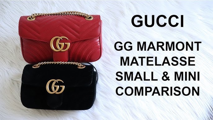 Gucci Marmont Small GG Bag I Red I Gucci Bag I Mary´s Closet 